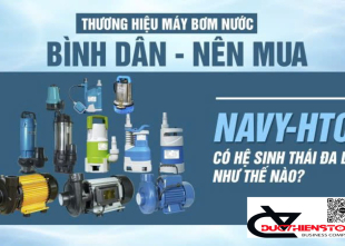 Máy Bơm Tăng Áp Chính Hãng Navy Pumps & HTC , Chất Lượng Có Bền Bỉ, Giá Cả Hợp Lý Không ?