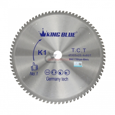 Lưỡi cắt sắt hợp kim 305mm Kingblue K1-305x80T New