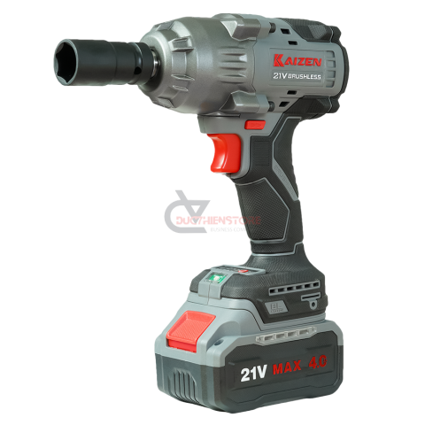 Máy siết bulong 850Nm Pin 21V Kaizen KZ-IW850NM Brushless