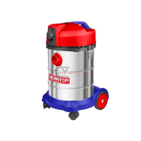 Máy hút bụi 30 lít công nghiệp Emtop EVCR1401 ( khô & ướt )