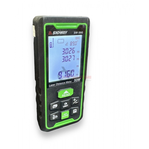 Máy Đo Khoảng Cách Sndway SW-50G Laser Xanh 50m