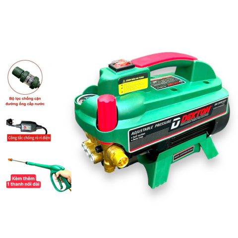 Máy rửa xe  cao áp 3000W Dekton DK-CWR3001 chỉnh áp - chống giật
