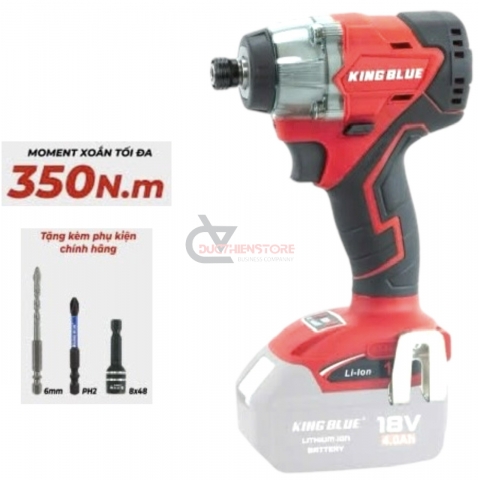 Máy bắt vít Pin 350Nm Kingble KM18VD 