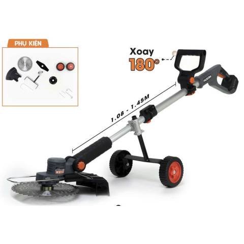 Cắt cỏ dùng Pin 21V Hukan G2-CCP329 Brushless