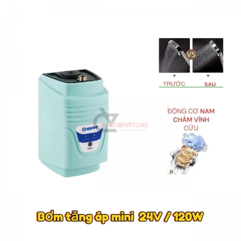 Bơm tăng áp mini Happy HTA120M DC24V
