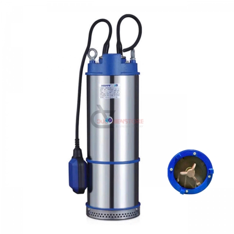 Máy bơm chìm 1.1kW Happy HCS1100I lưỡi cắt rác