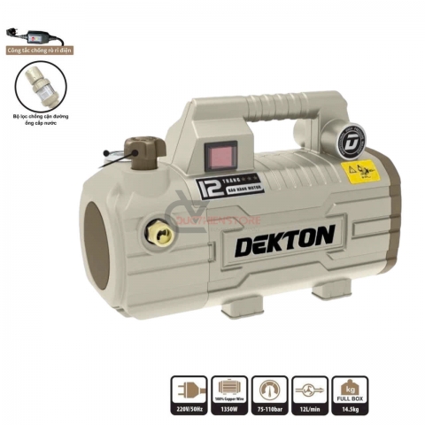 Máy rửa xe chỉnh áp Dekton DK-CWR2200VTG
