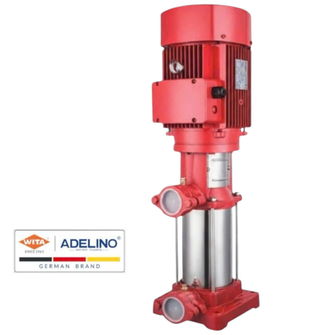 Bơm trục đứng công nghiệp 4.0Kw Adelino PV12X12/5.5 ( 3 pha 5.5Hp )