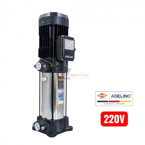 Máy bơm trục đứng 1.5Kw Adelino PV4-5 ( 220V 2.0Hp )