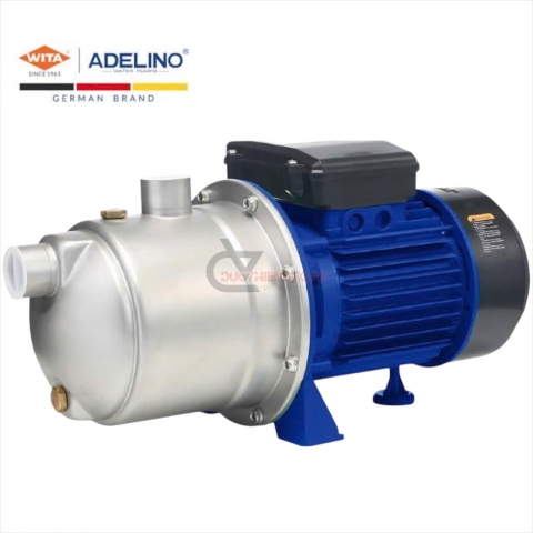 Máy bơm Inox đẩy cao 33.5m Adelino HS403 ( 3 pha 550W )